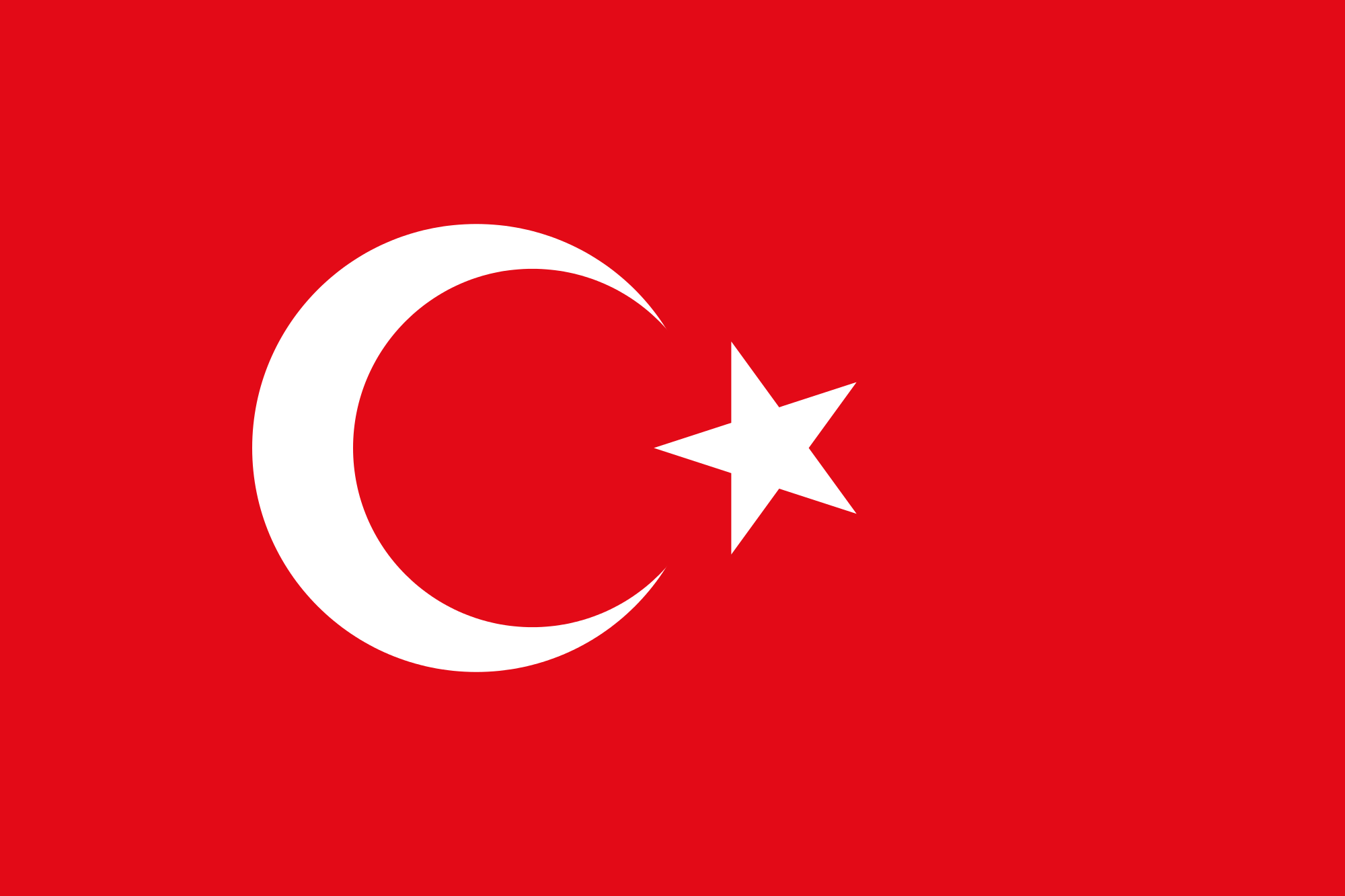 vlajka Turecko
